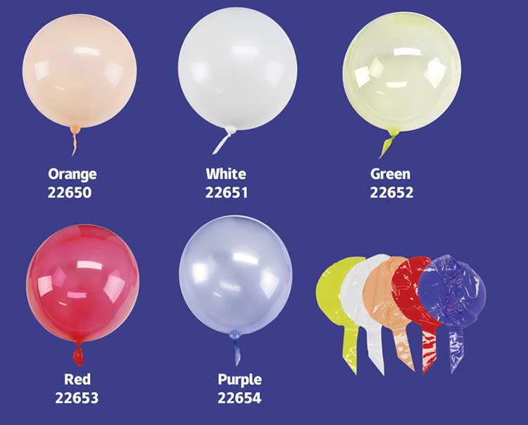 48 Inch Round Clear Bobo Balloons - Image 5