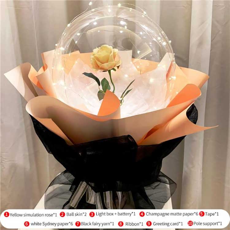 Bobo Balloon Rose Set - Image 2