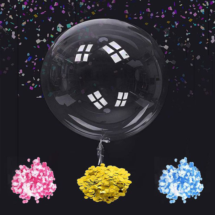 Bobo Balloon With Confetti - Image 3