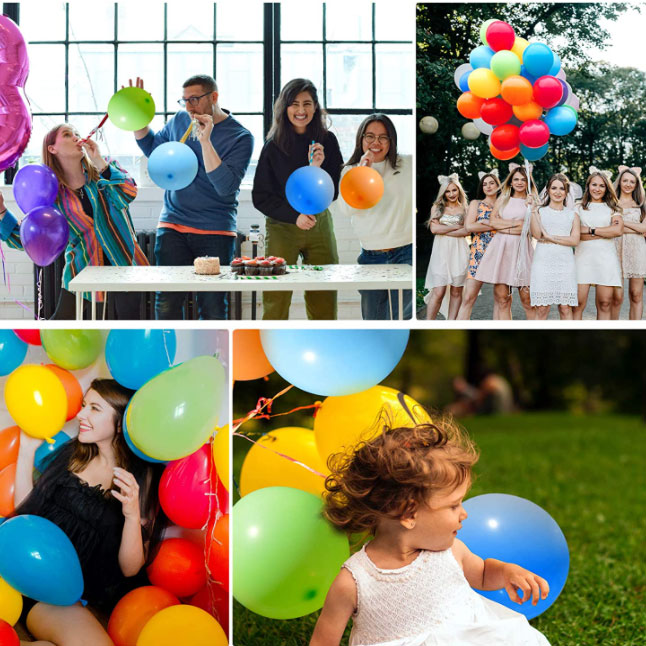 Clear Round Balloons - Image 3