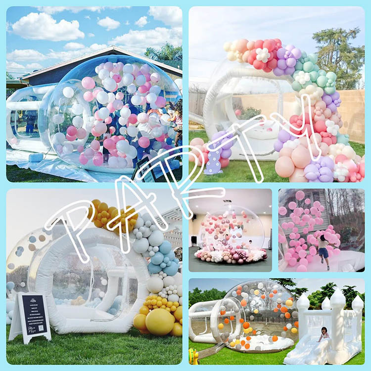 Customized Inflatable Bubble House Balloon Arch Kit - Image 3
